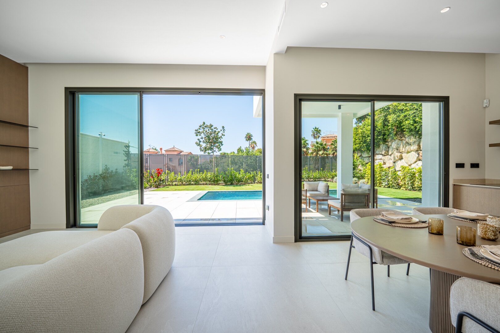 Sublime beachside villa exudes tranquility