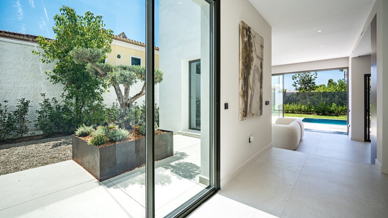 Sublime beachside villa exudes tranquility