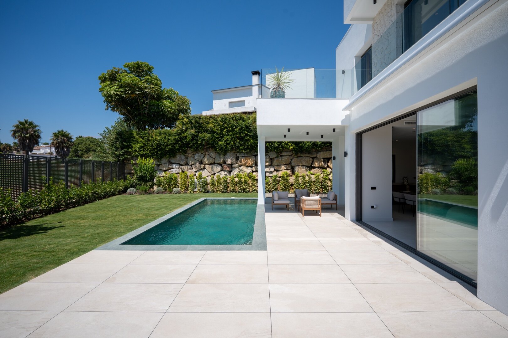 Sublime beachside villa exudes tranquility