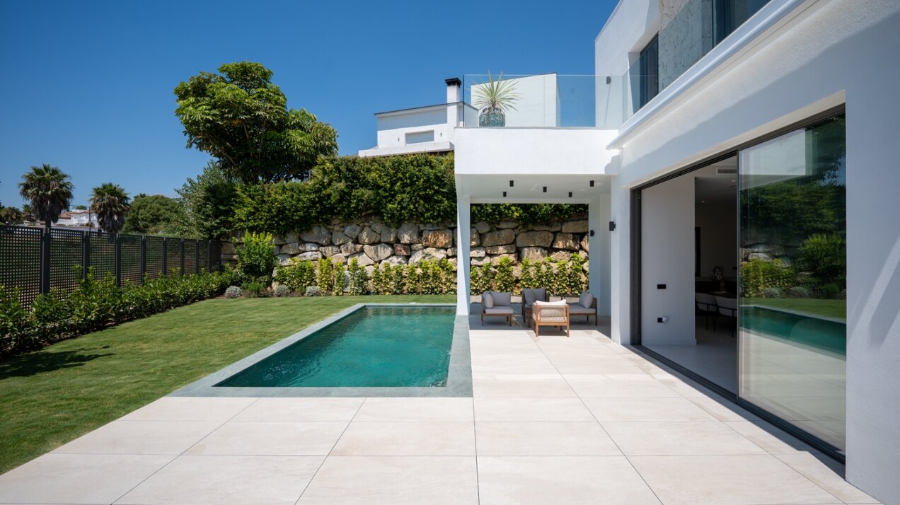 Sublime beachside villa exudes tranquility
