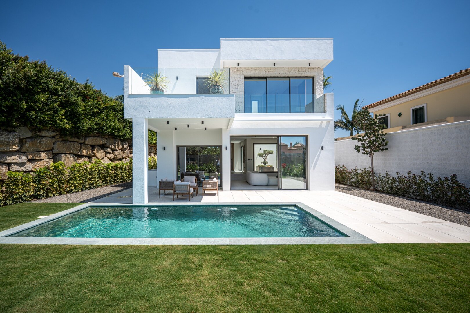 Sublime beachside villa exudes tranquility