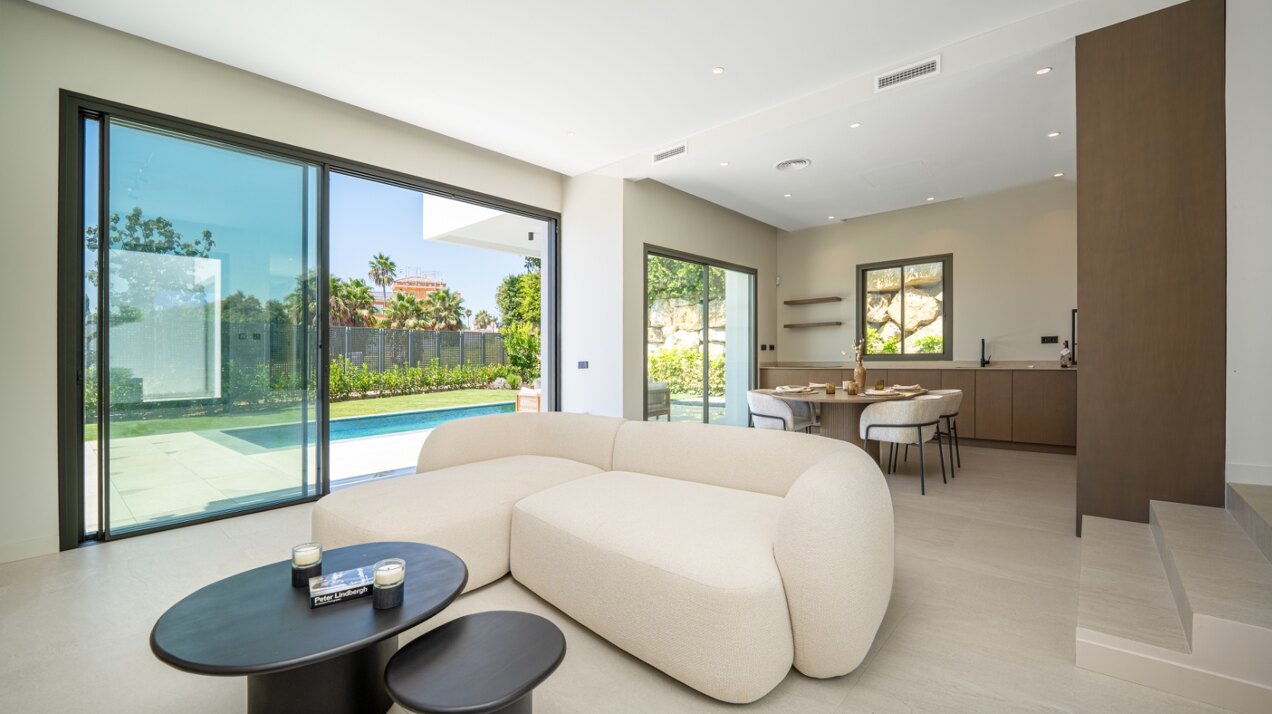 Sublime beachside villa exudes tranquility