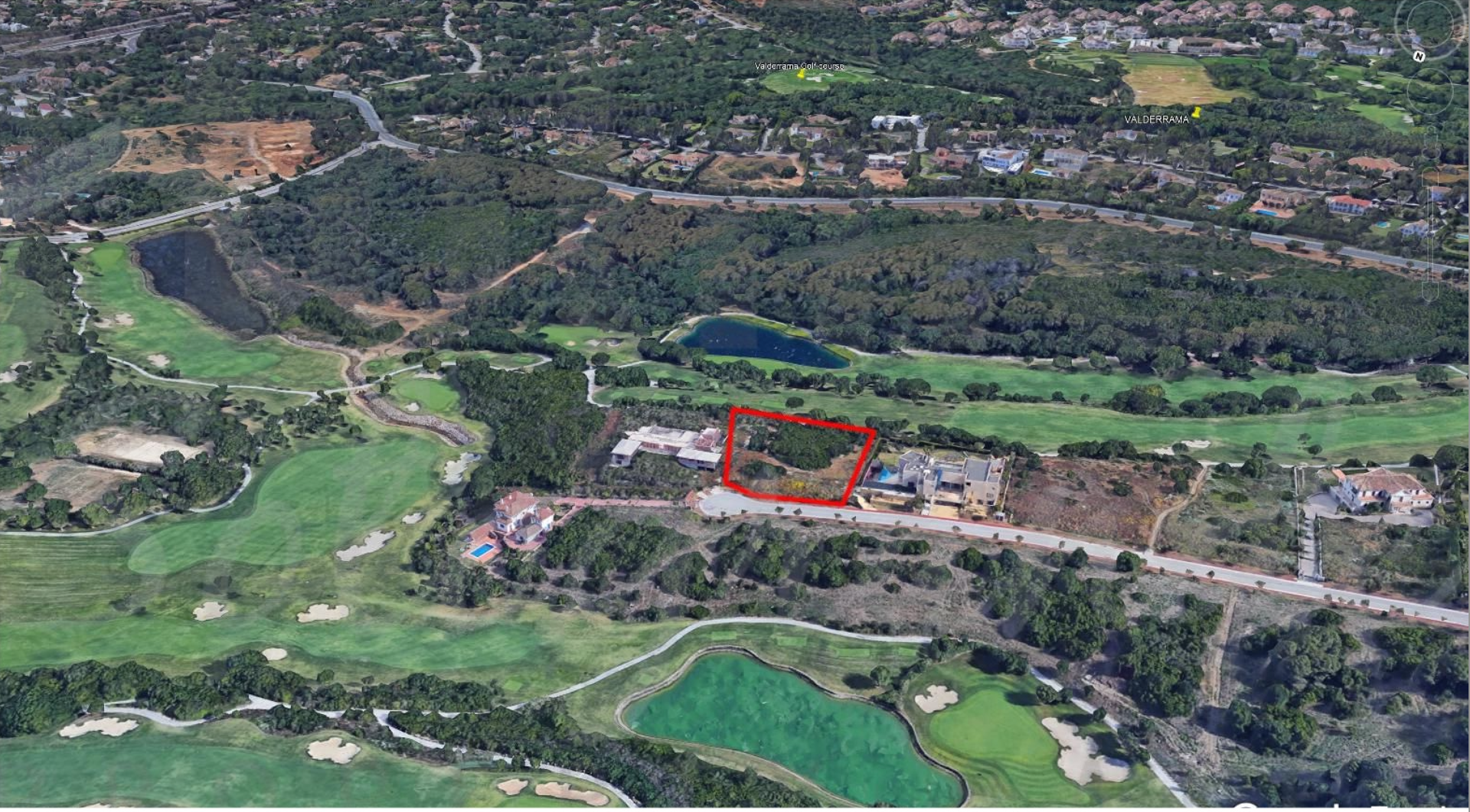 Golf front plot in Sotogrande with 180º sea views