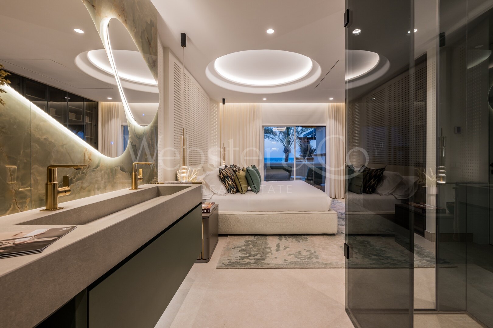 Contemporary beachfront apartment will dazzle