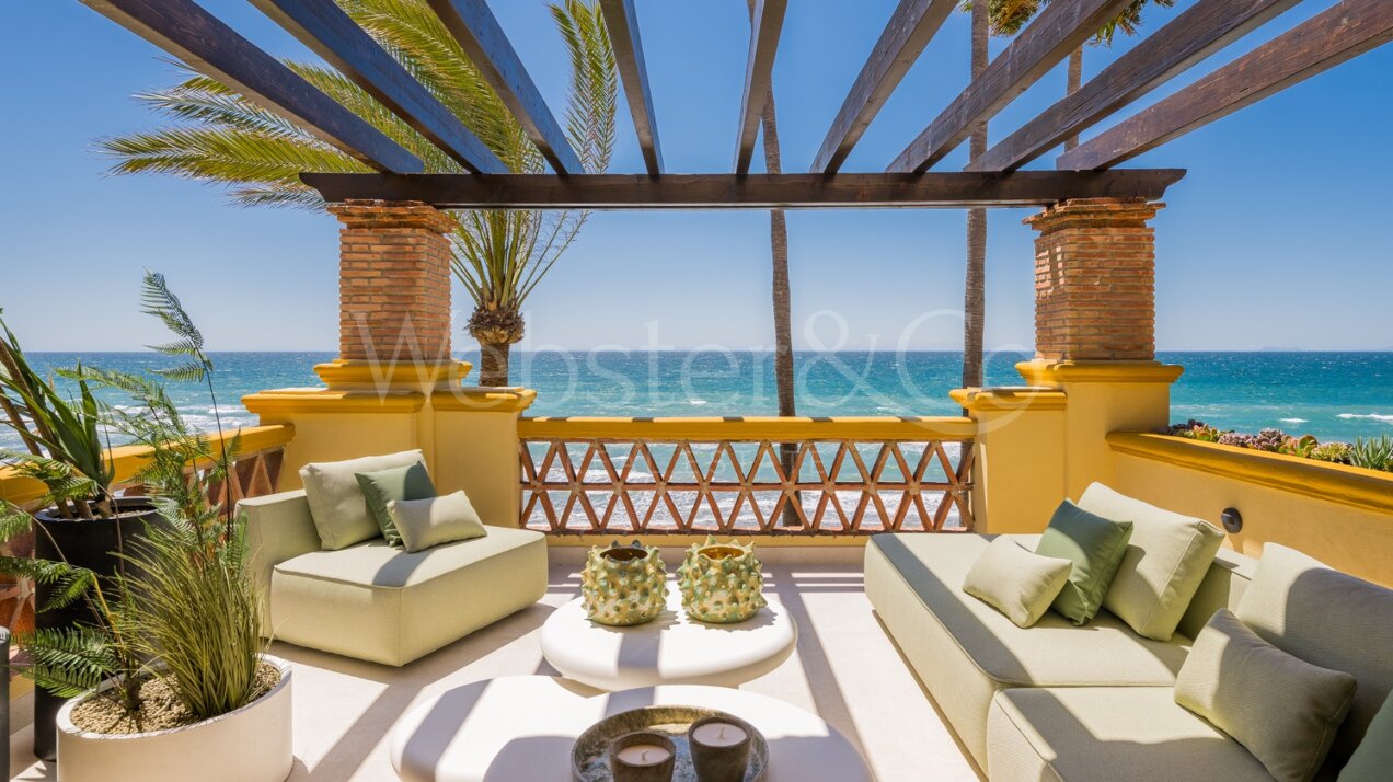 Contemporary beachfront apartment will dazzle