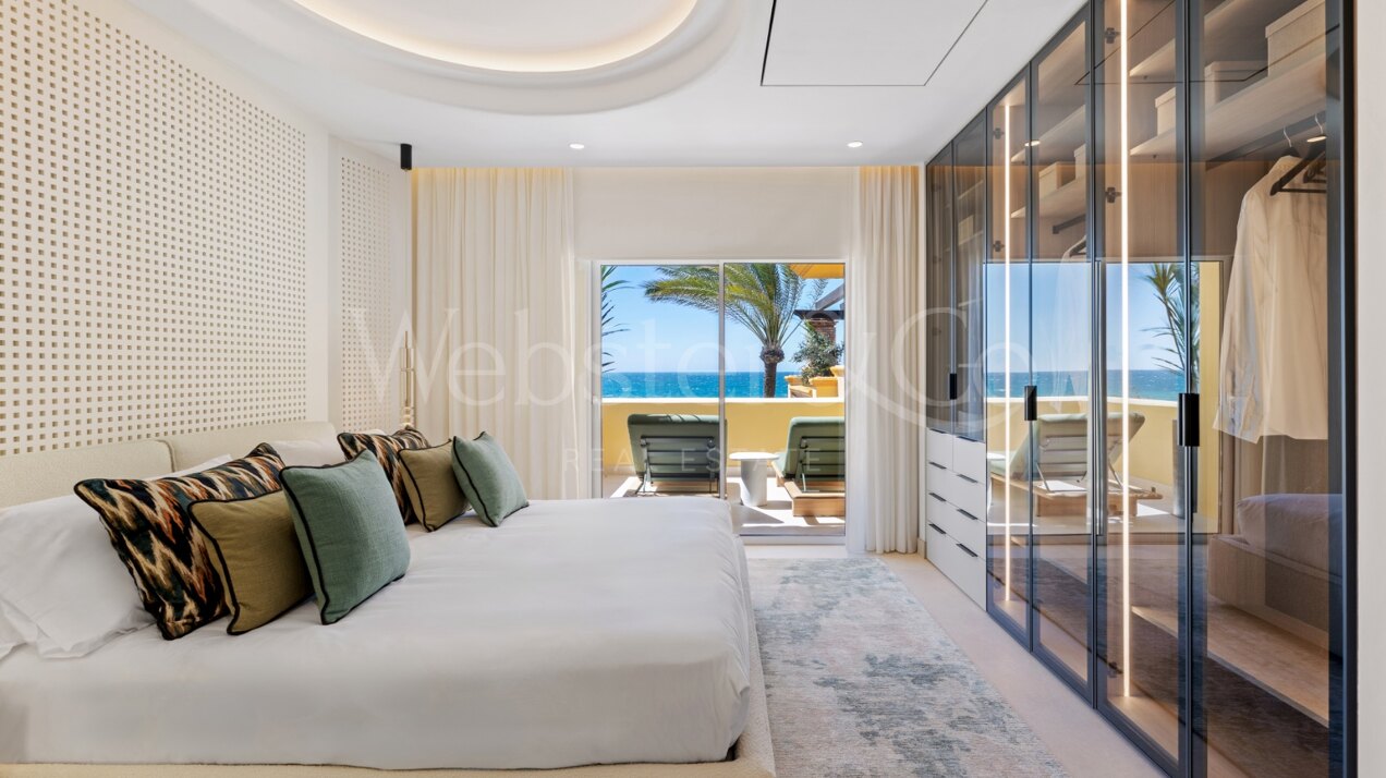 Contemporary beachfront apartment will dazzle