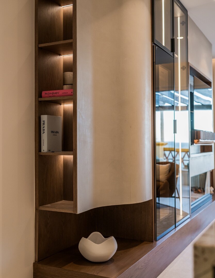 Exquisite beachfront apartment seamlessly blending contemporary design with comfort and luxury