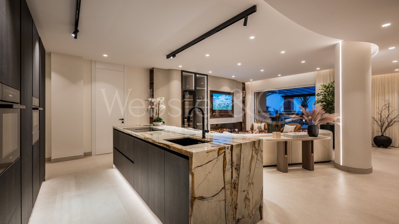 Contemporary beachfront apartment will dazzle