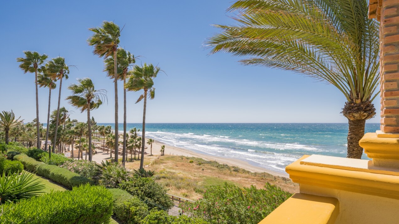 Exquisite beachfront apartment seamlessly blending contemporary design with comfort and luxury