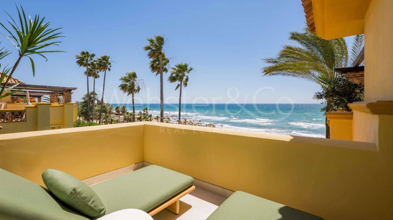 Contemporary beachfront apartment will dazzle