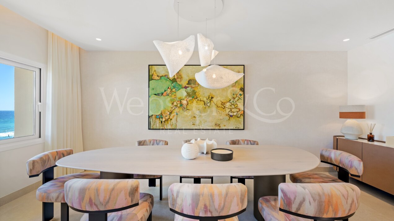 Contemporary beachfront apartment will dazzle