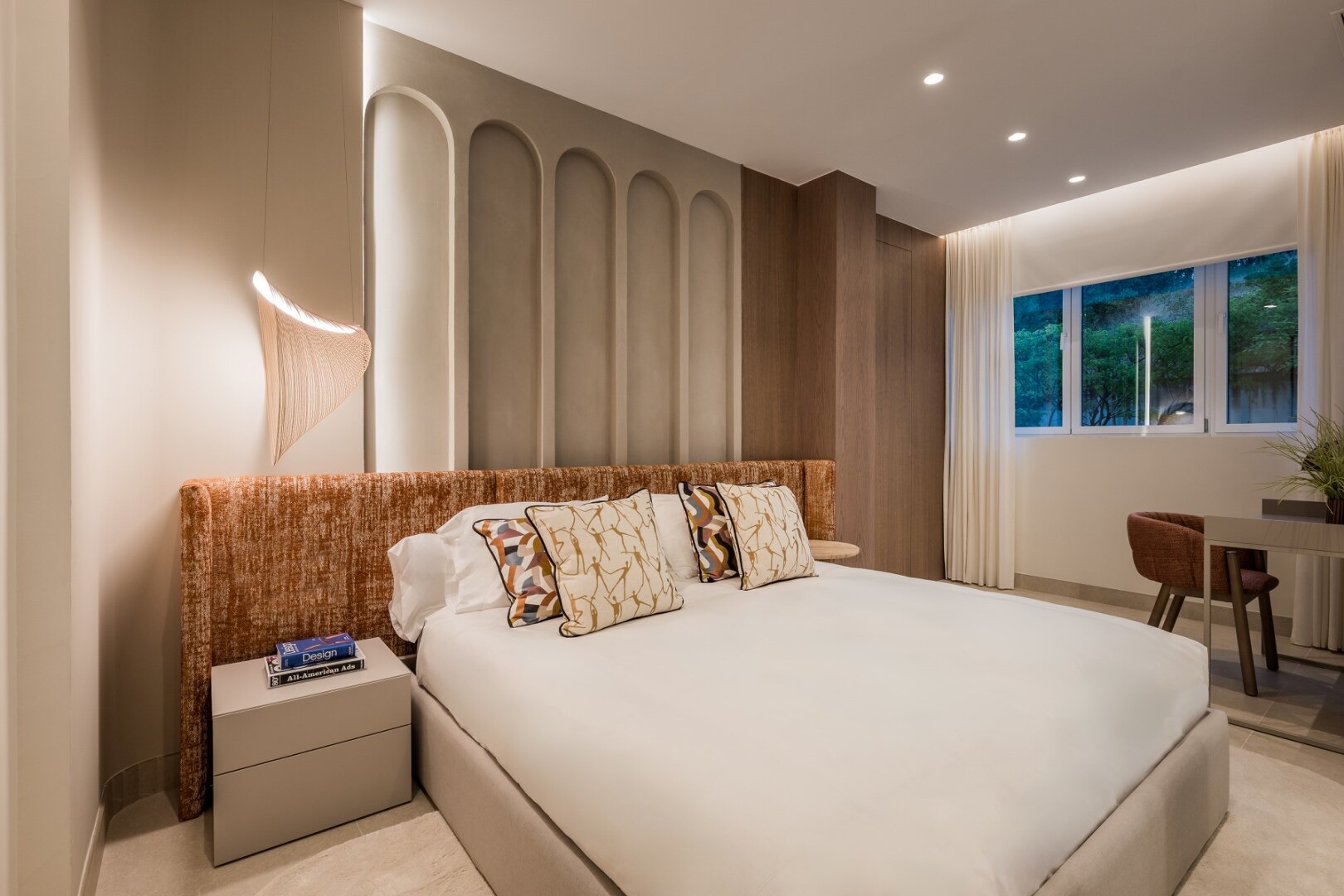 Exquisite beachfront apartment seamlessly blending contemporary design with comfort and luxury