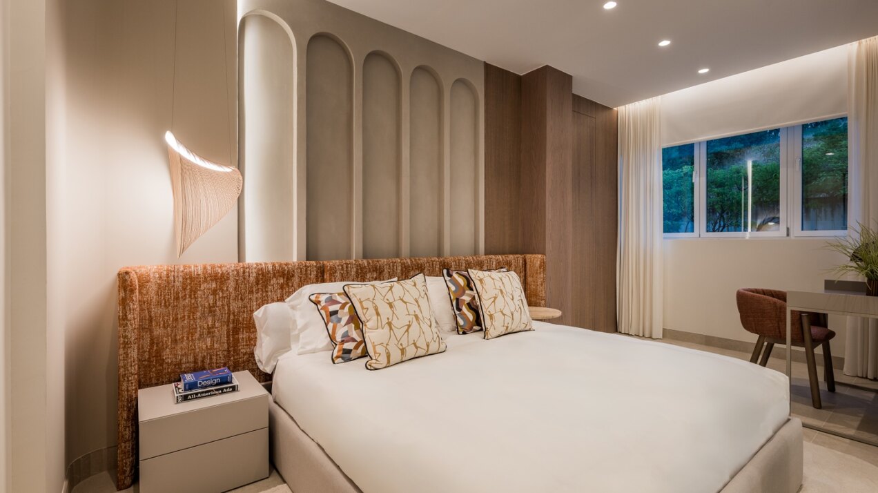 Exquisite beachfront apartment seamlessly blending contemporary design with comfort and luxury