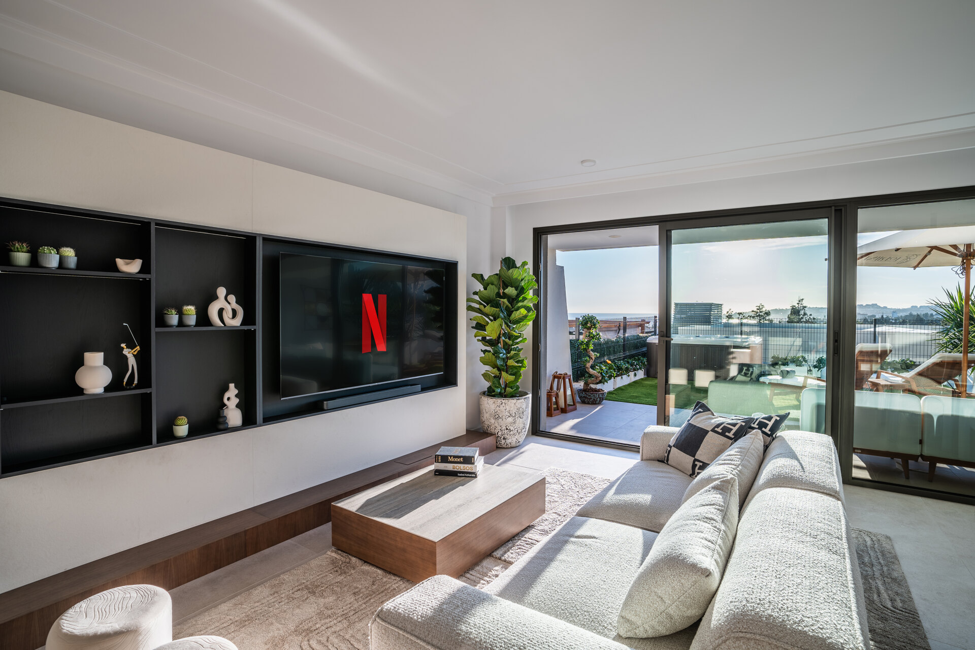 Exclusive turnkey townhouse in Mijas Costa is a masterclass in elegance and tranquility