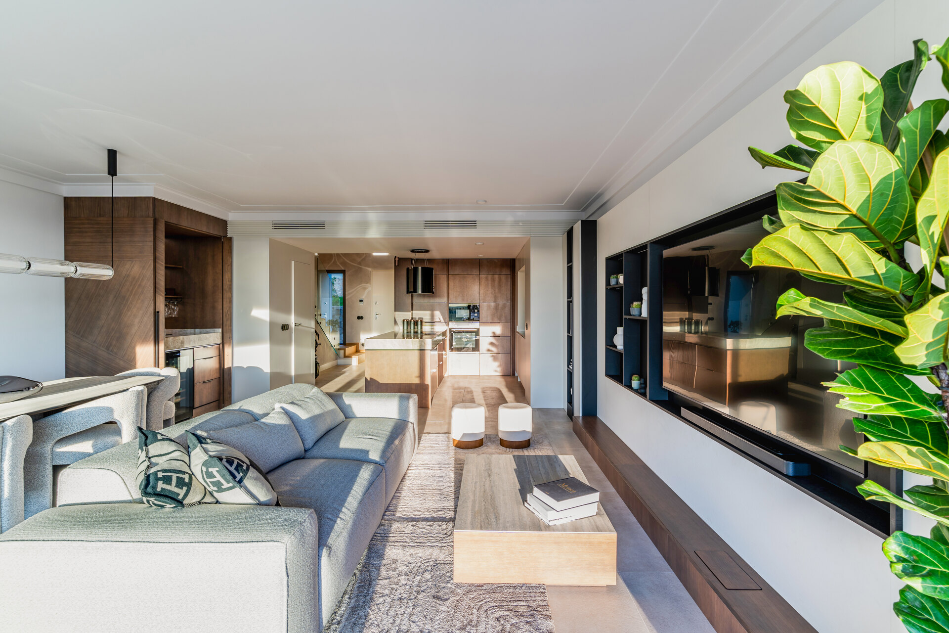 Exclusive turnkey townhouse in Mijas Costa is a masterclass in elegance and tranquility