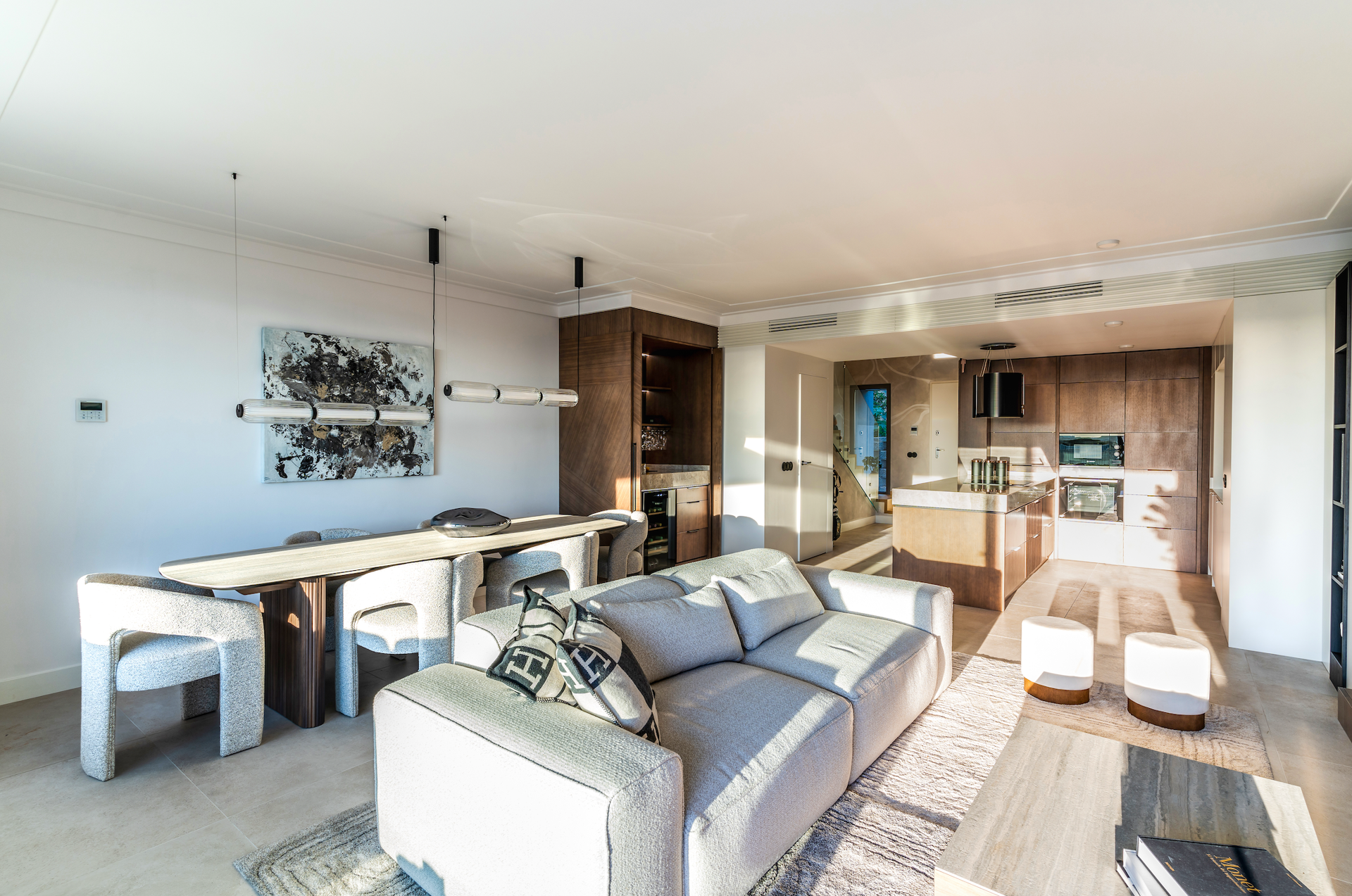 Exclusive turnkey townhouse in Mijas Costa is a masterclass in elegance and tranquility