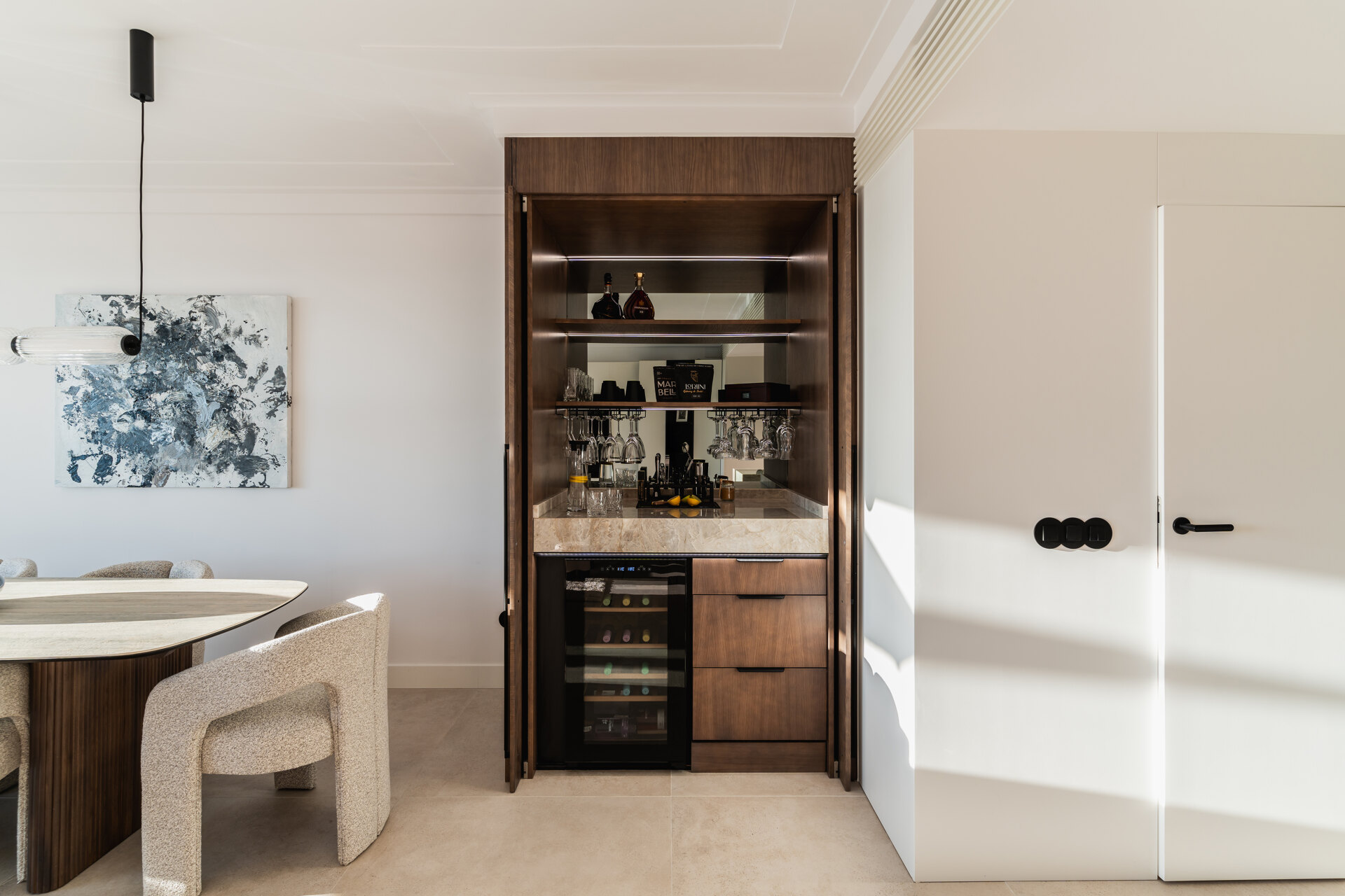 Exclusive turnkey townhouse in Mijas Costa is a masterclass in elegance and tranquility