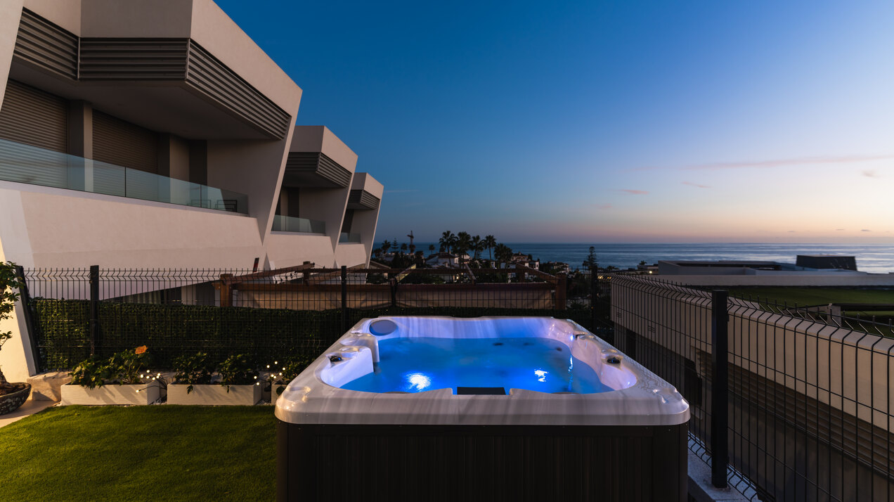 Exclusive turnkey townhouse in Mijas Costa is a masterclass in elegance and tranquility