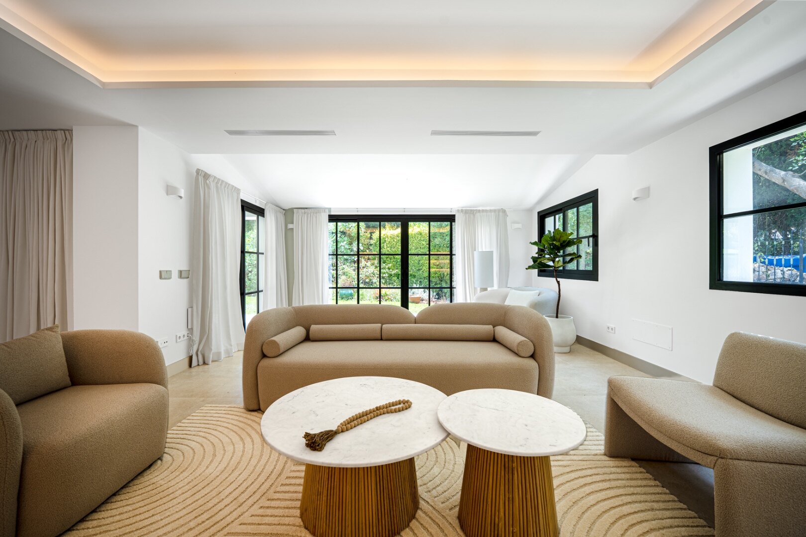 This exquisite, turnkey villa is a hidden gem that seamlessly blends modernity with ultimate comfort