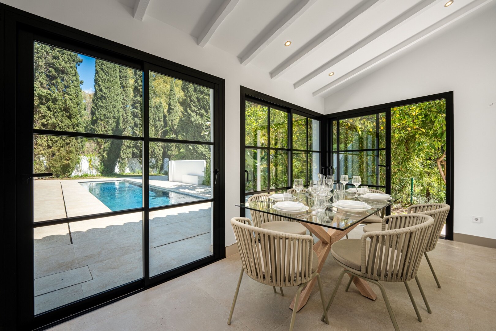 This exquisite, turnkey villa is a hidden gem that seamlessly blends modernity with ultimate comfort