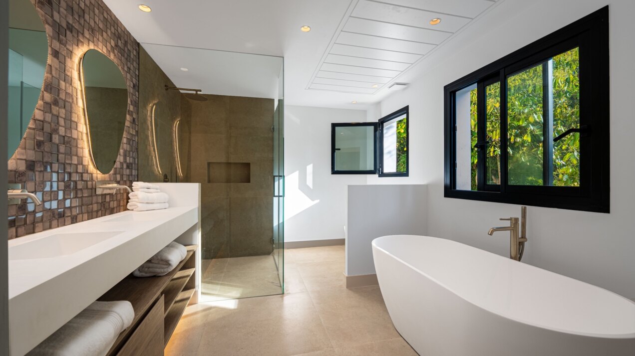 This exquisite, turnkey villa is a hidden gem that seamlessly blends modernity with ultimate comfort