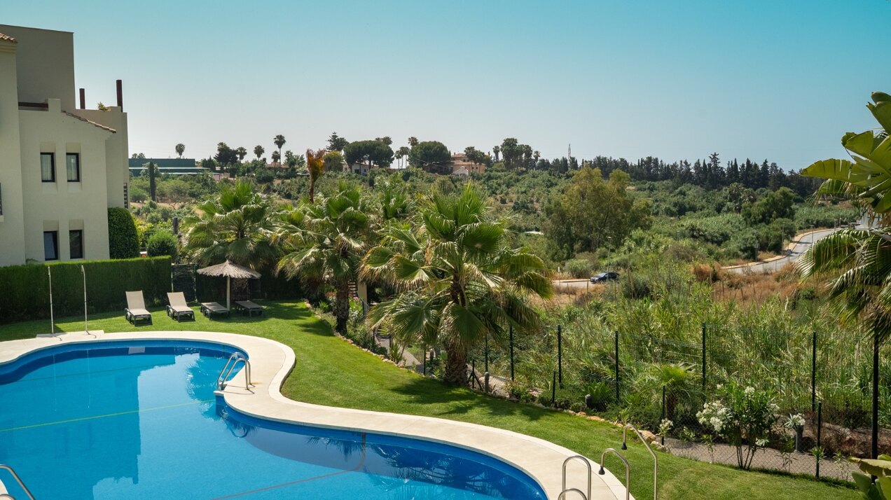 Elegant and refined apartment beautifully harmonises elegant interiors with stunning natural surroundings