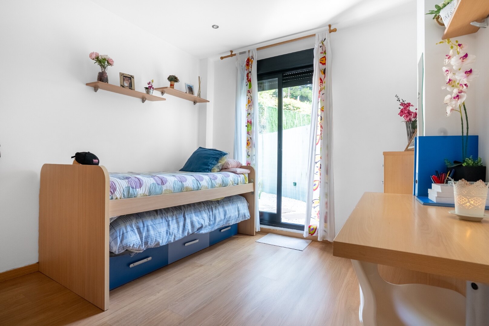 Elegant and refined apartment beautifully harmonises elegant interiors with stunning natural surroundings