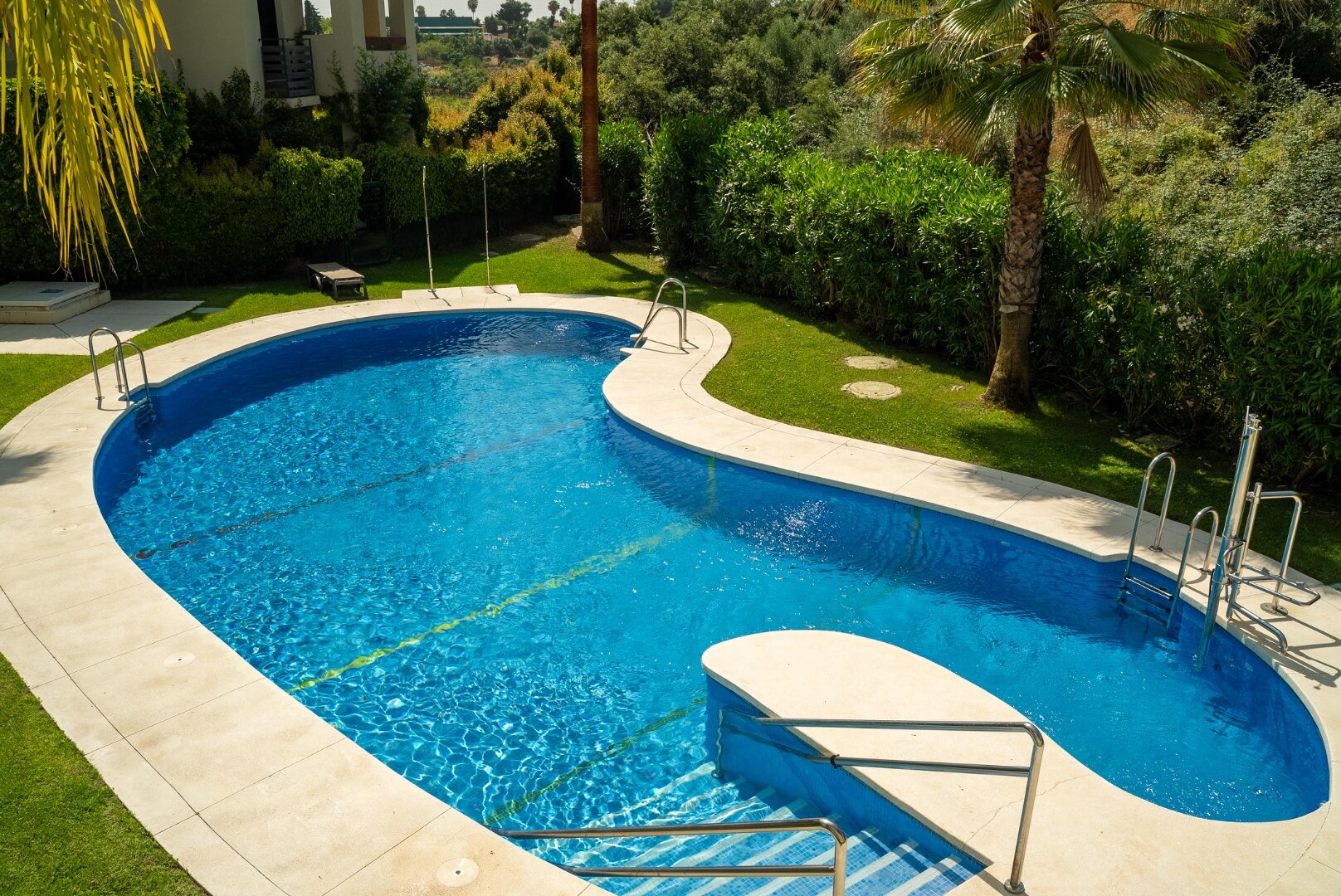 Elegant and refined apartment beautifully harmonises elegant interiors with stunning natural surroundings