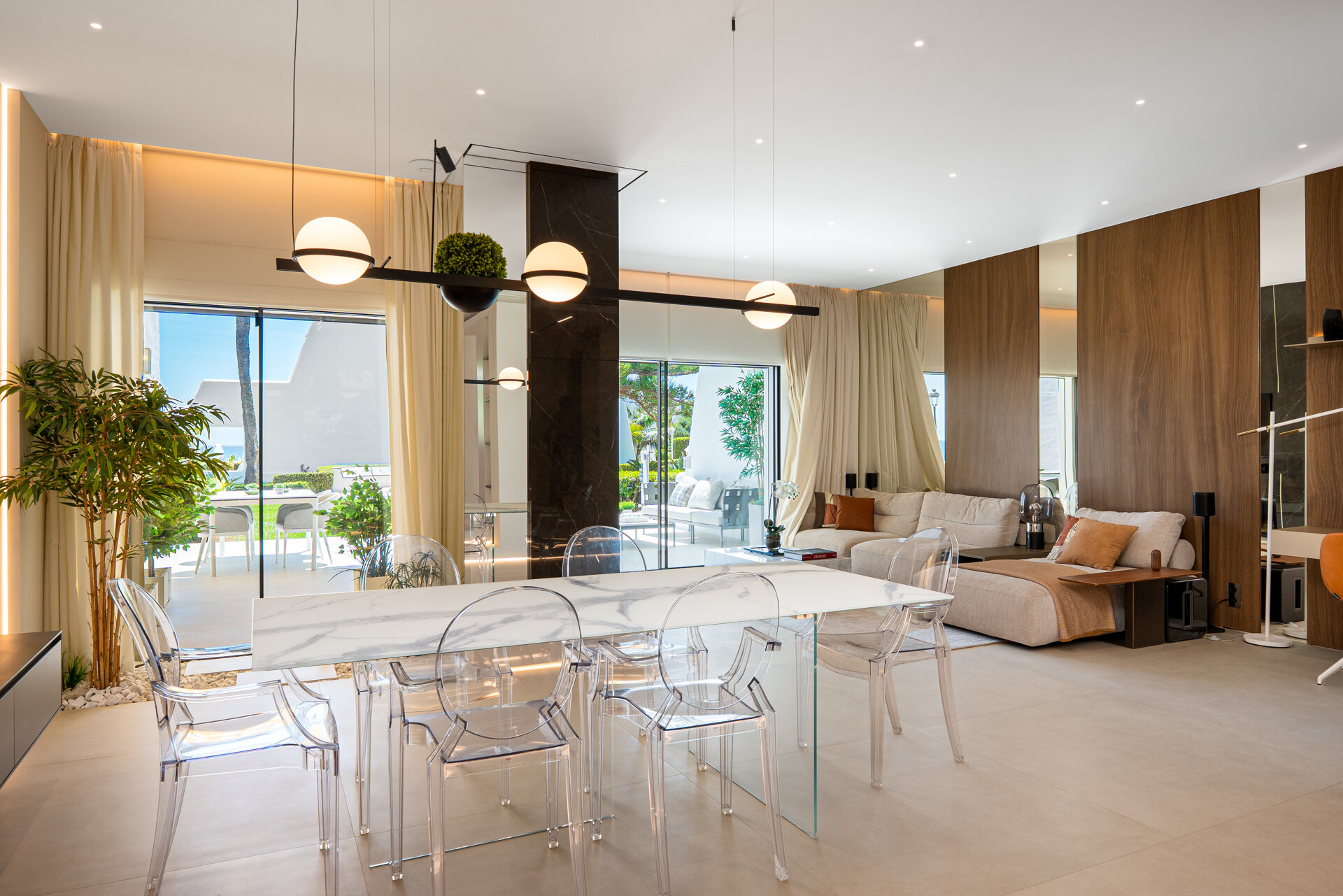 Exceptional beachfront townhouse offers the ultimate coastal lifestyle with uninterrupted sea views