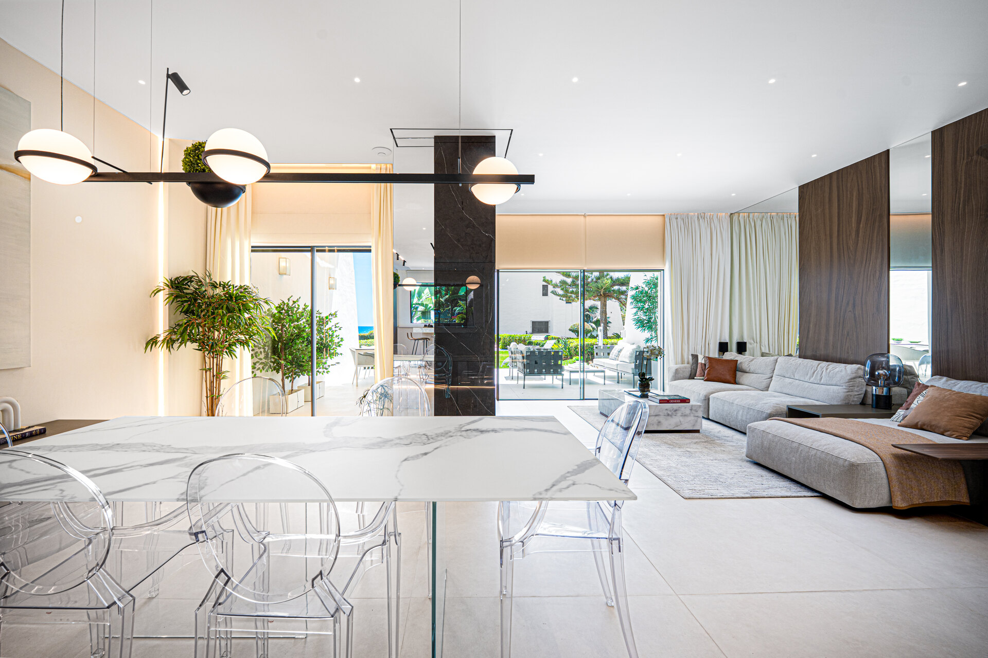 Exceptional beachfront townhouse offers the ultimate coastal lifestyle with uninterrupted sea views
