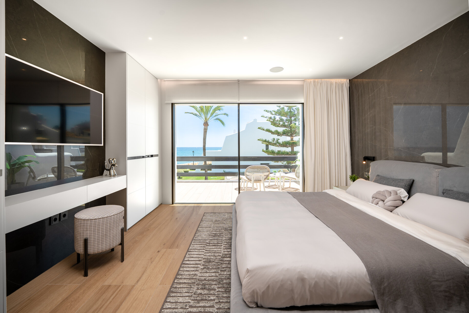Exceptional beachfront townhouse offers the ultimate coastal lifestyle with uninterrupted sea views