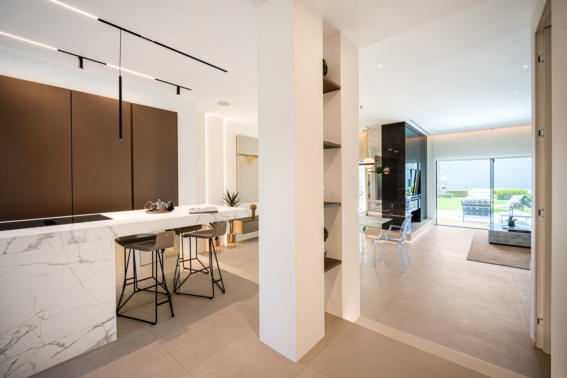 Exceptional beachfront townhouse offers the ultimate coastal lifestyle with uninterrupted sea views