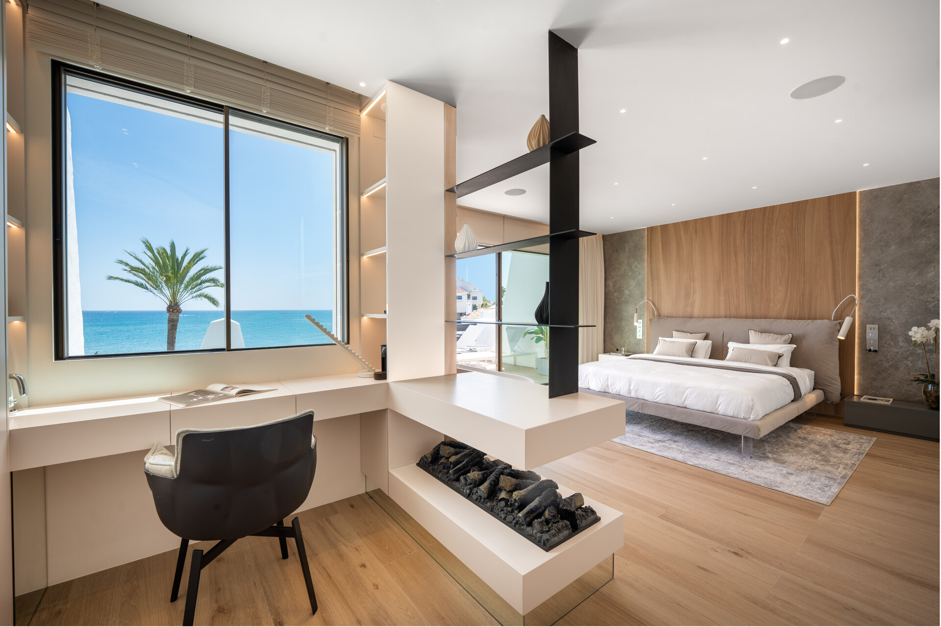 Exceptional beachfront townhouse offers the ultimate coastal lifestyle with uninterrupted sea views