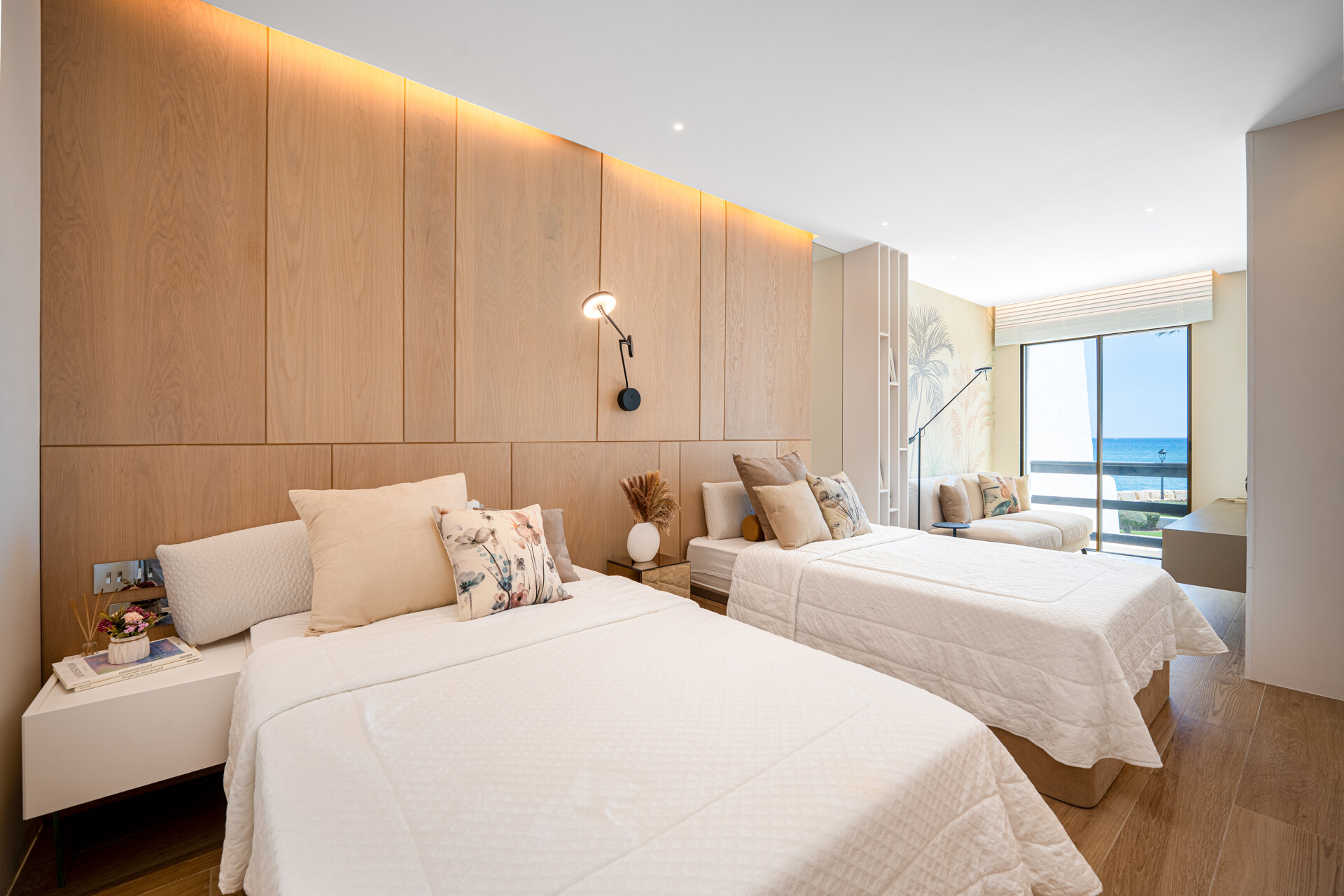 Exceptional beachfront townhouse offers the ultimate coastal lifestyle with uninterrupted sea views