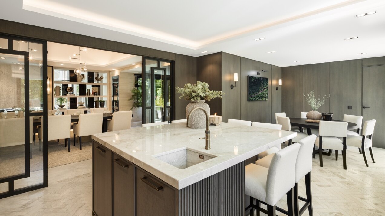 Frontline golf villa is truly one of a kind