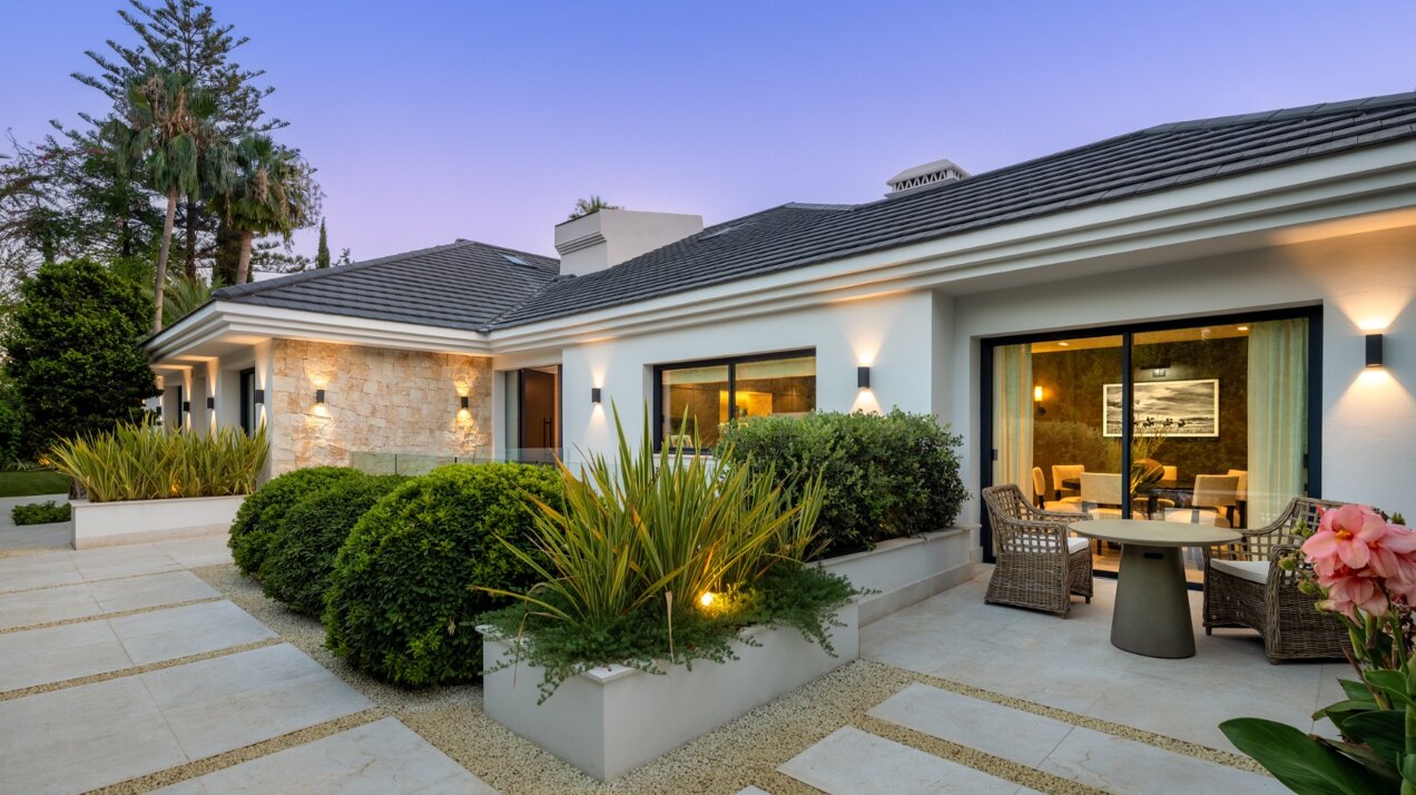 Frontline golf villa is truly one of a kind