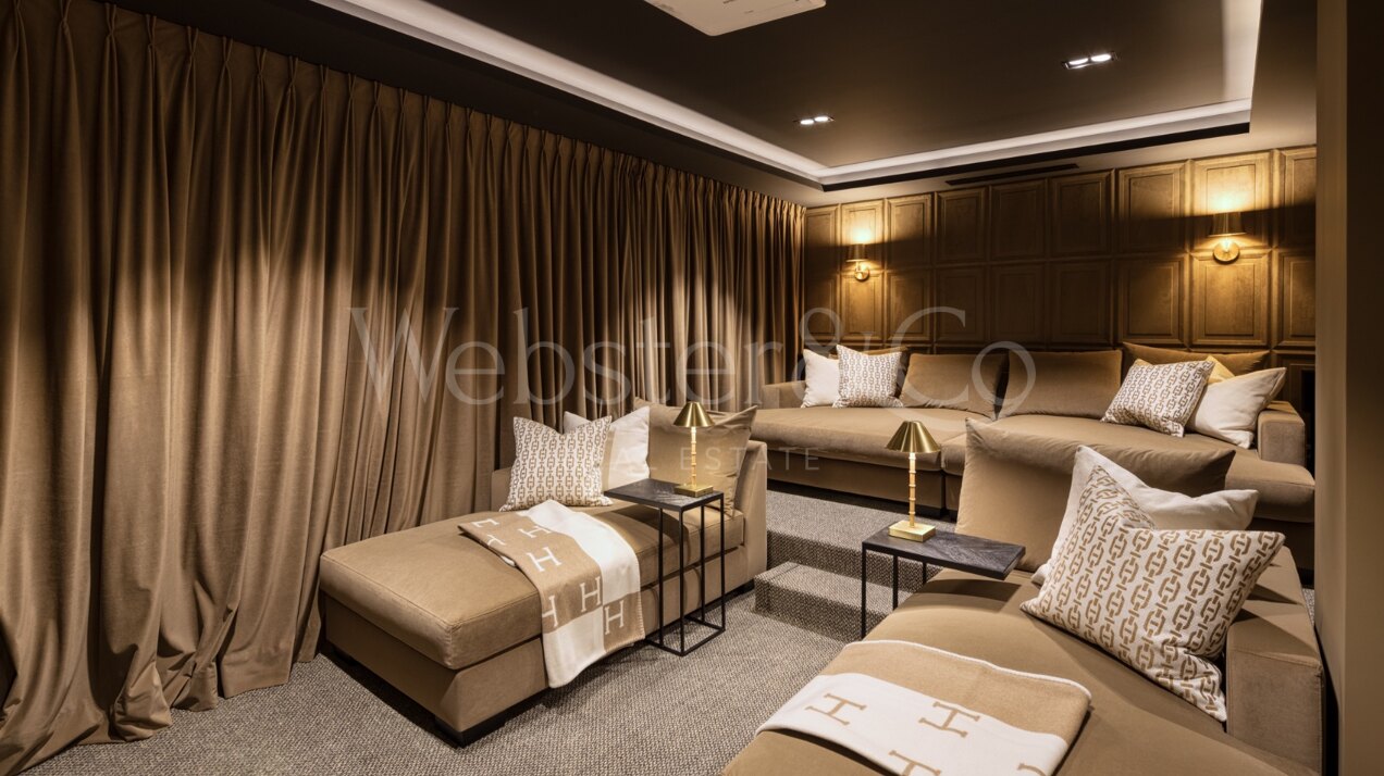 Villa de lujo en el centro del exclusivo Golf Valley