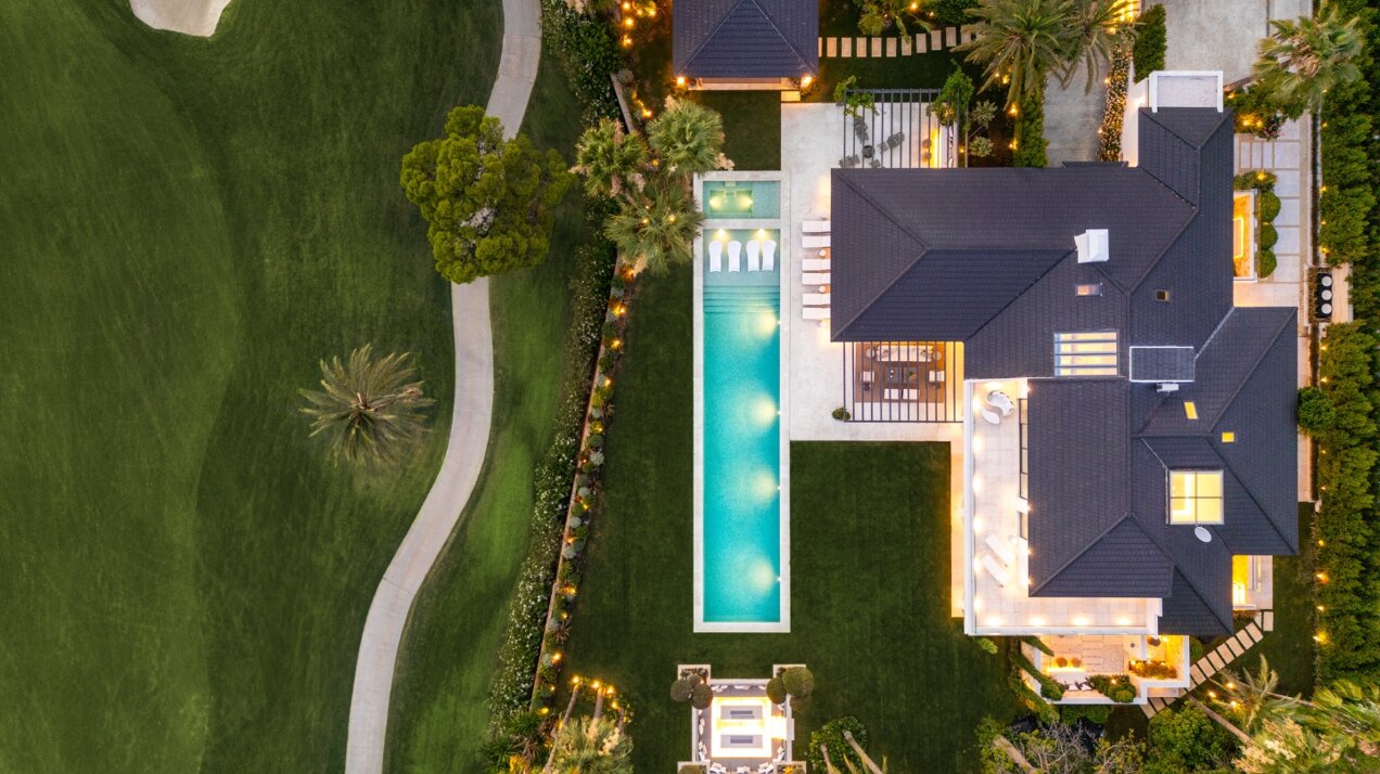 Frontline golf villa is truly one of a kind