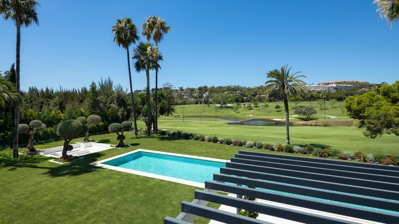 Frontline golf villa is truly one of a kind