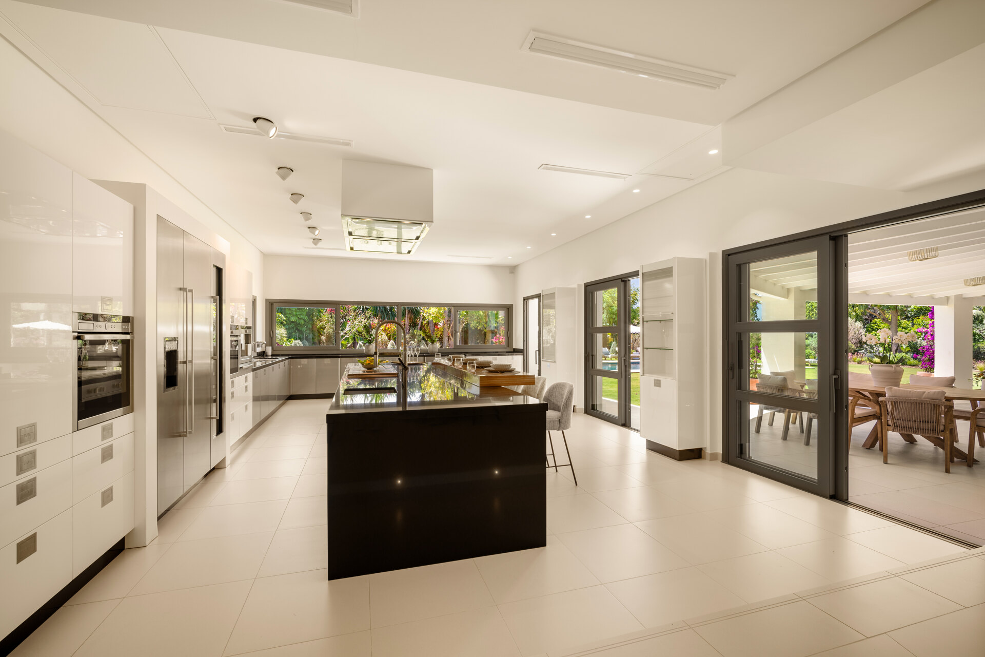 Villa de una planta que combina elegancia y encanto