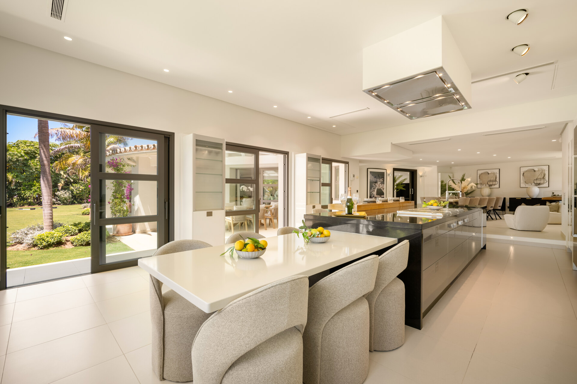 Villa de una planta que combina elegancia y encanto