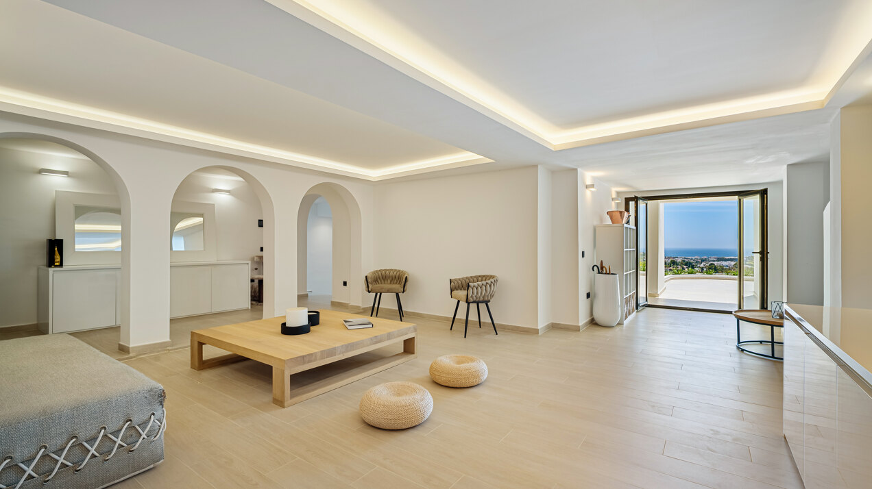 Reimagined Mediterranean home bathed in natural light