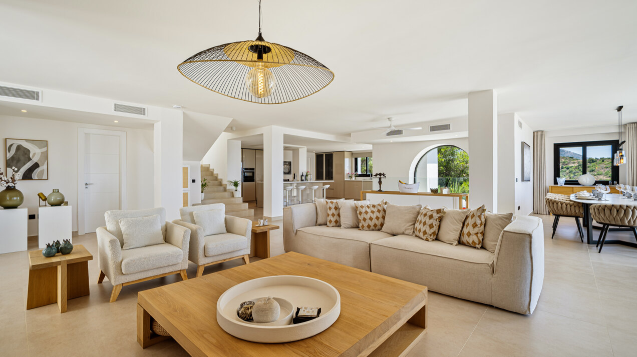 Reimagined Mediterranean home bathed in natural light