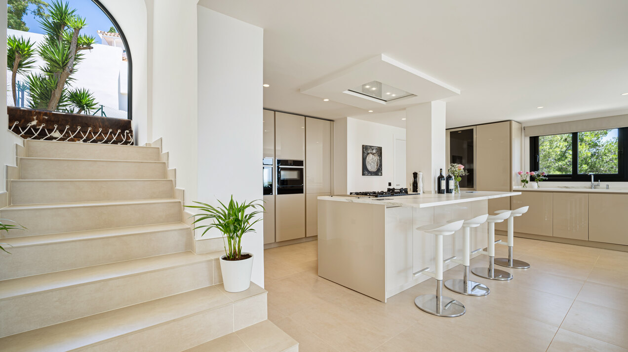 Reimagined Mediterranean home bathed in natural light