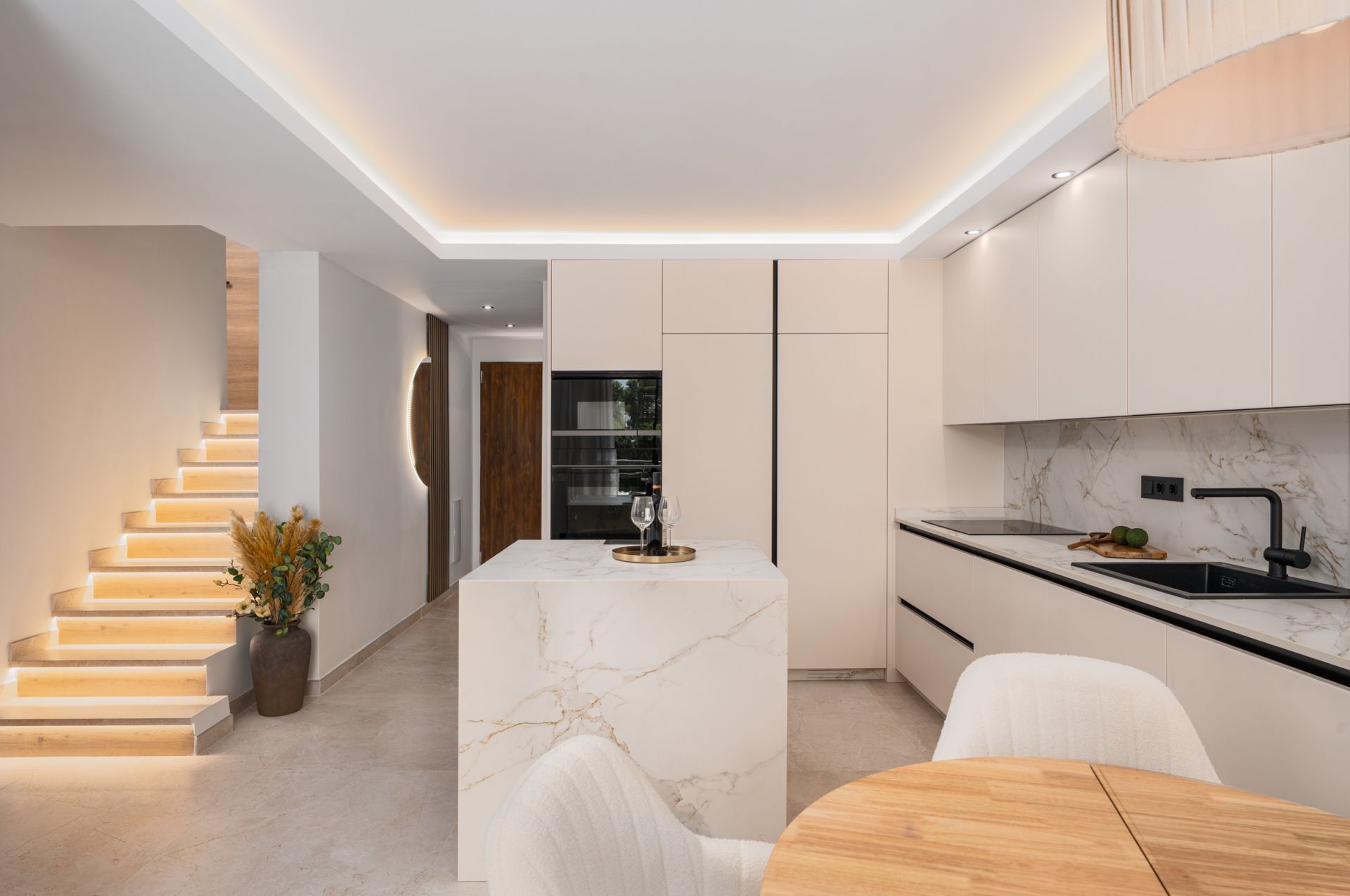Sophisticated duplex embodies modern coastal living