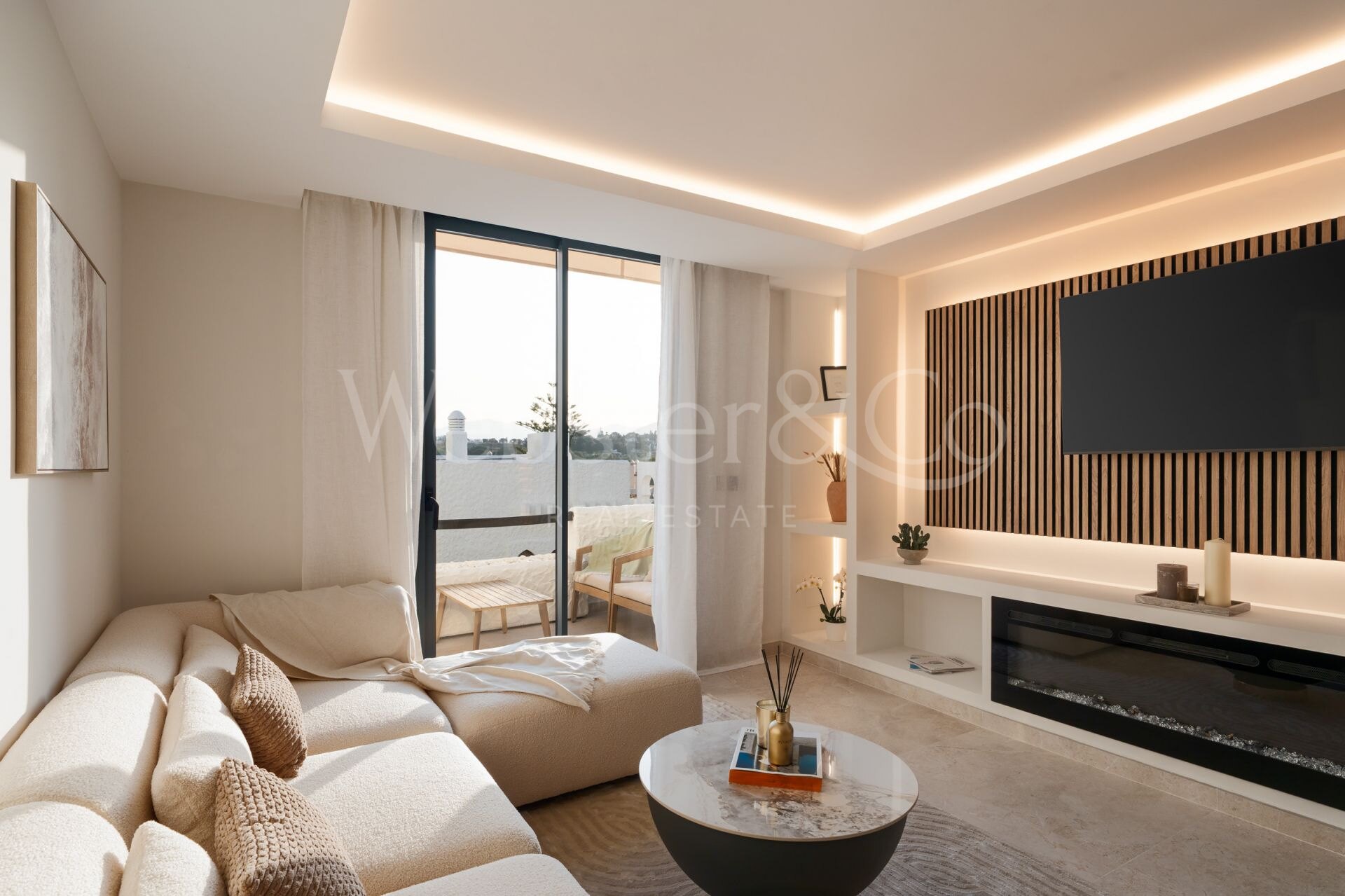 Sophisticated duplex embodies modern coastal living