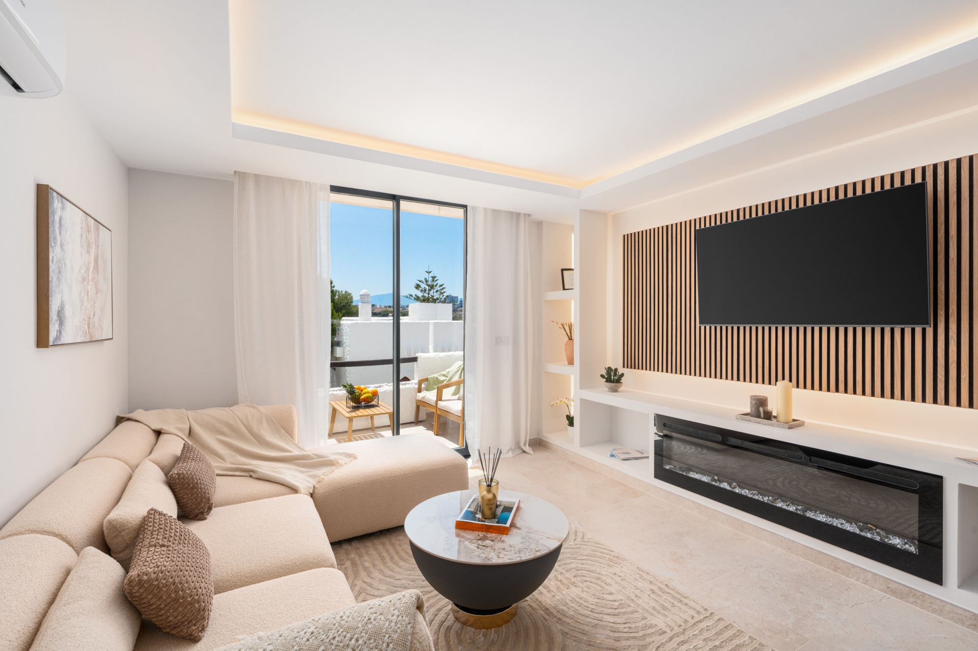 Sophisticated duplex embodies modern coastal living