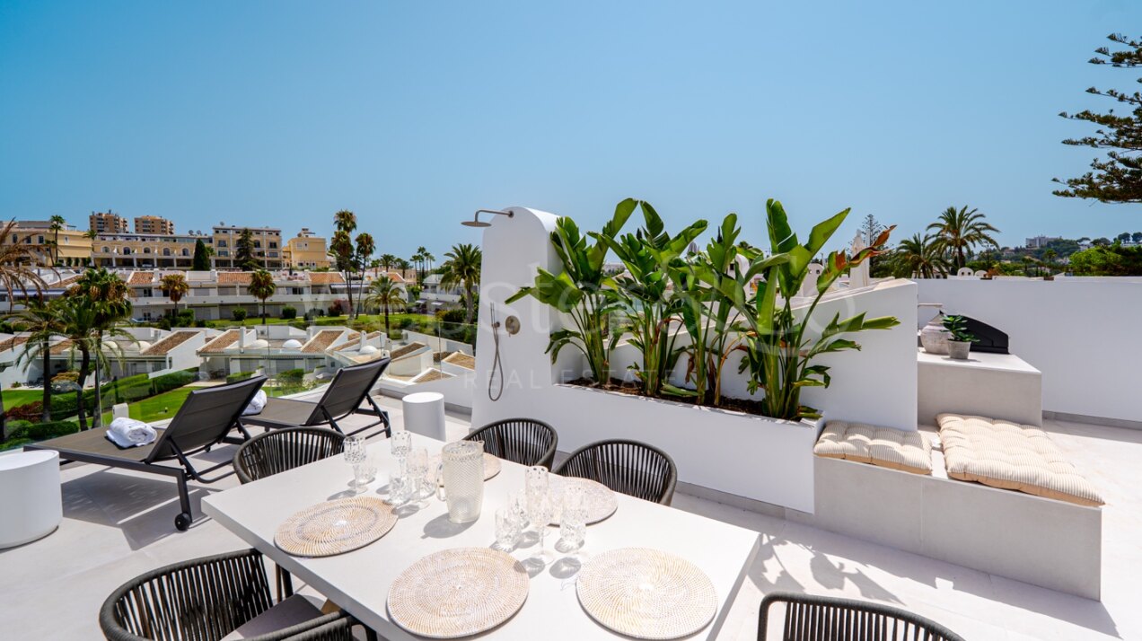 Penthouse Los Dragos - Lujo Reformado, Nueva Andalucía