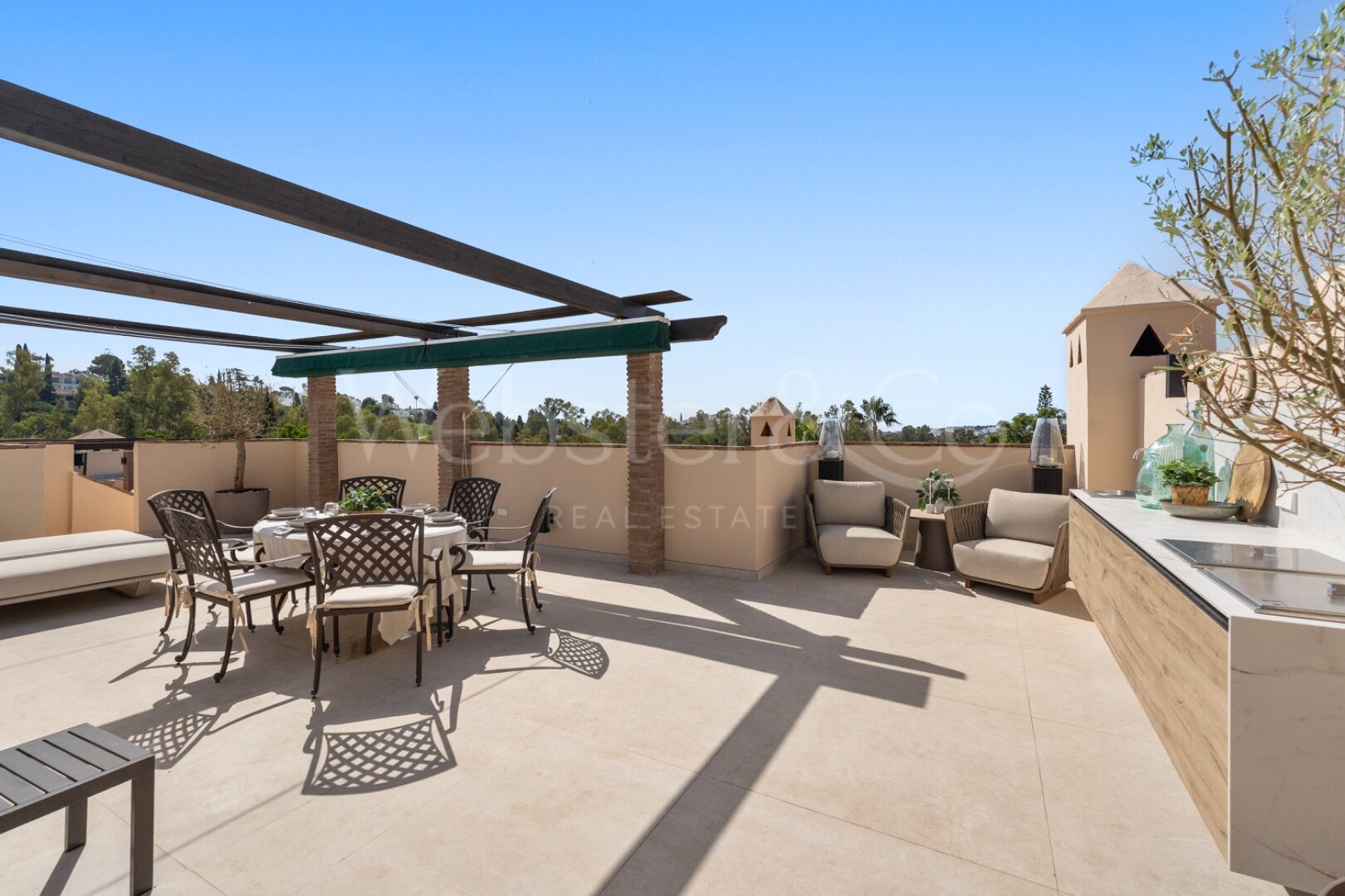 Penthouse Las Brisas – Elegante Dúplex, Nueva Andalucía