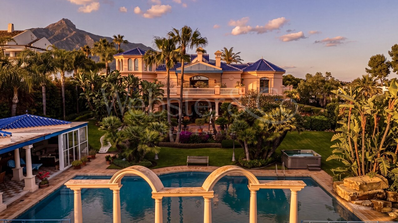 Aloha Palace - Opulent Villa in Nueva Andalucia
